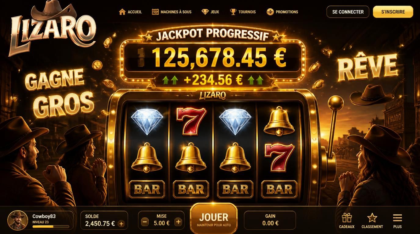  Machine à sous en plein jackpot progressif 