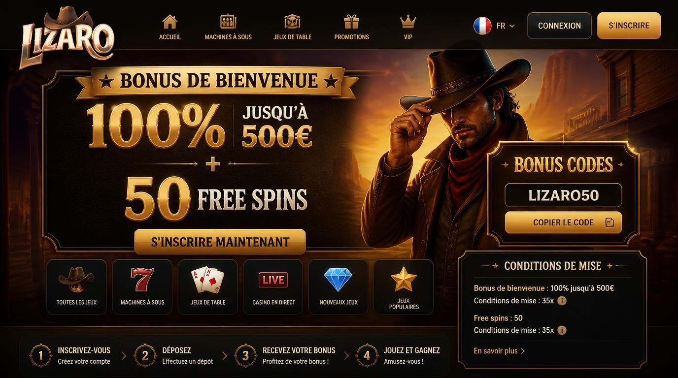  Bannière promotionnelle bonus français 